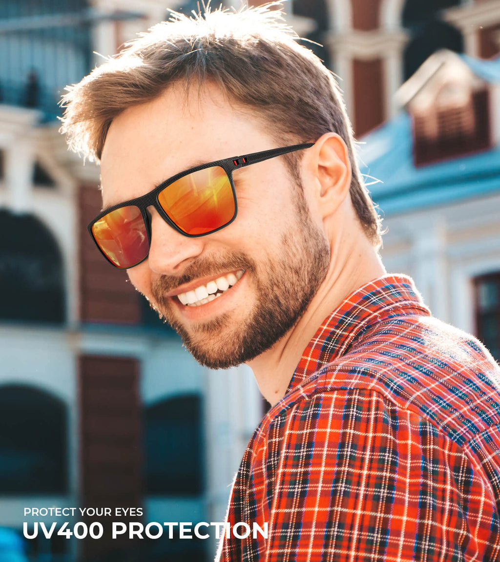 Merry & Bright Polarized Sunglasses Men 3 Pack