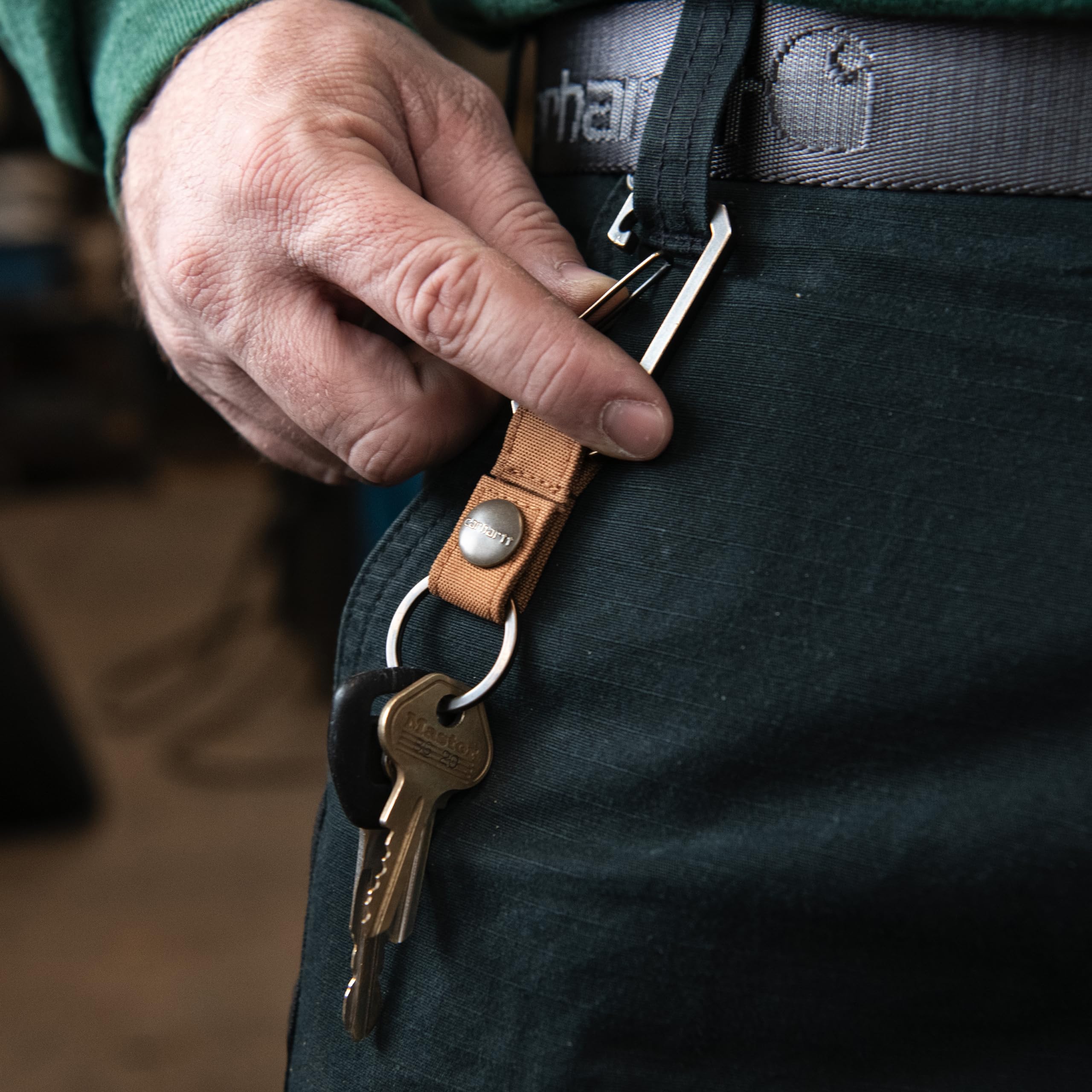 Merry & Bright Carhartt Unisex Adult Durable Metal Key Keeper