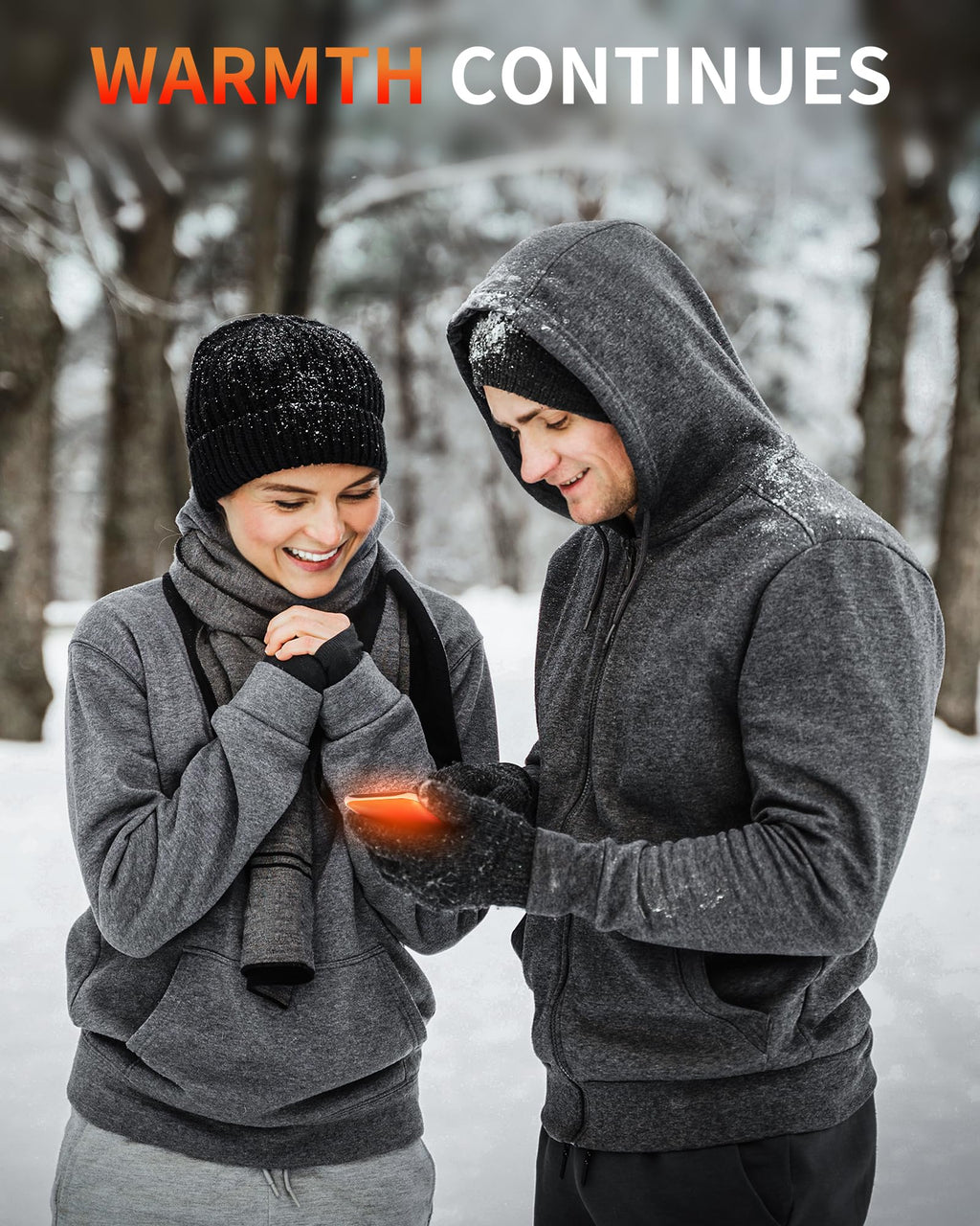 Merry & Bright Hand Warmers Rechargeable, 2 Pack