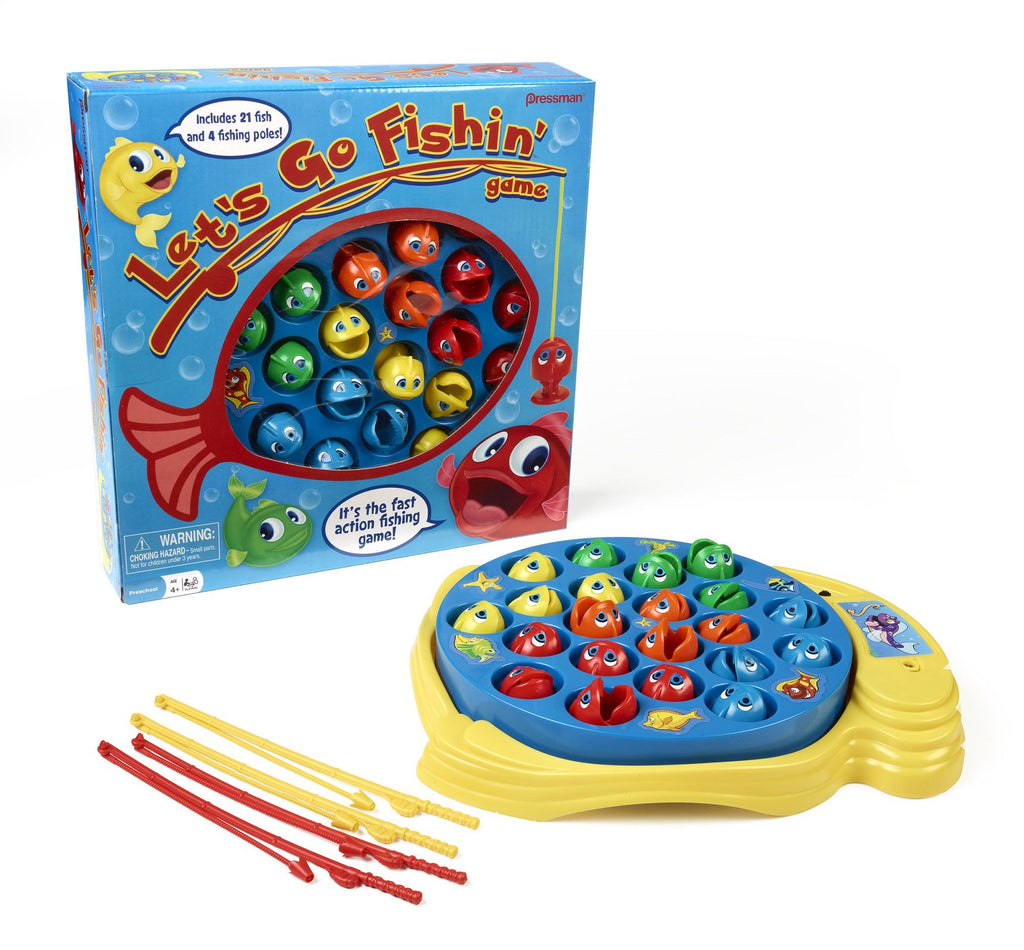 Merry and Bright Let's Go Fishin' Classic Game – 1-4 Players