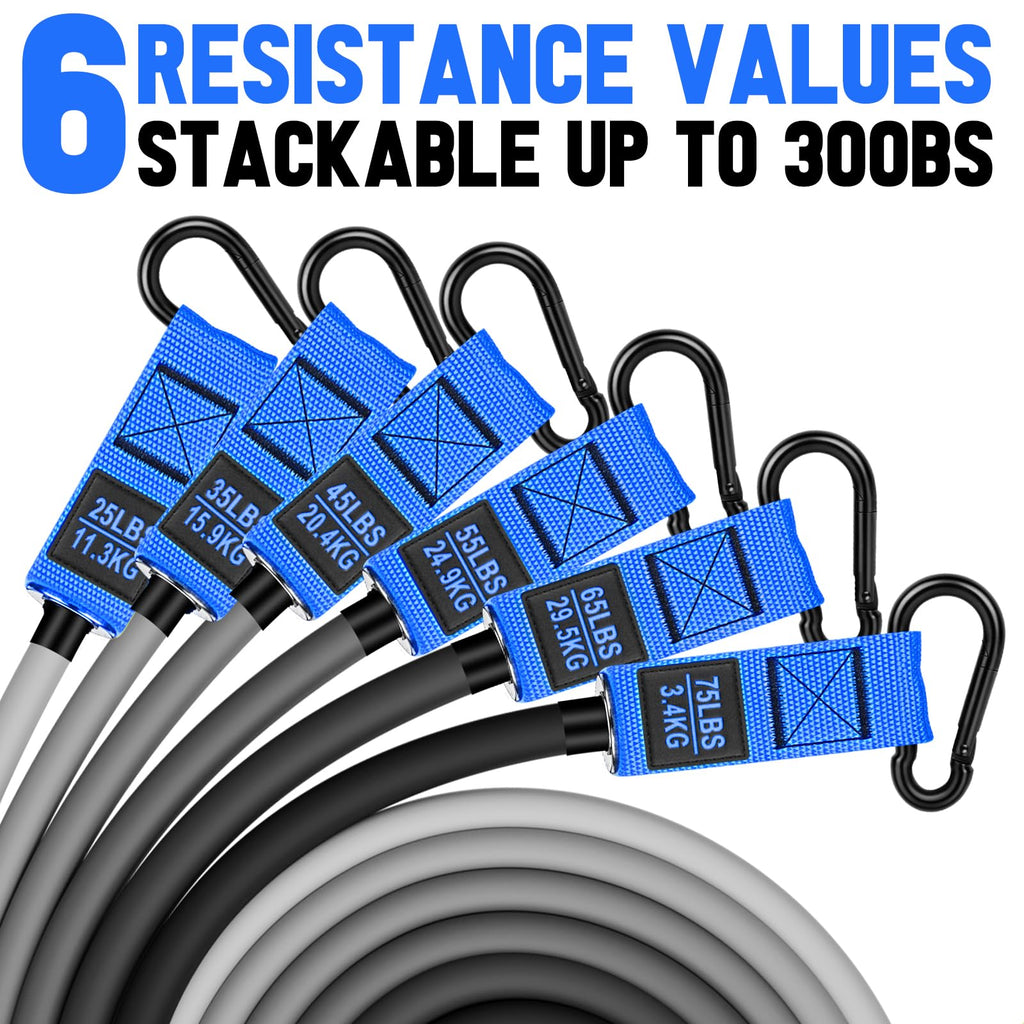 Merry & Bright: Heavy Duty Resistance Bands Set