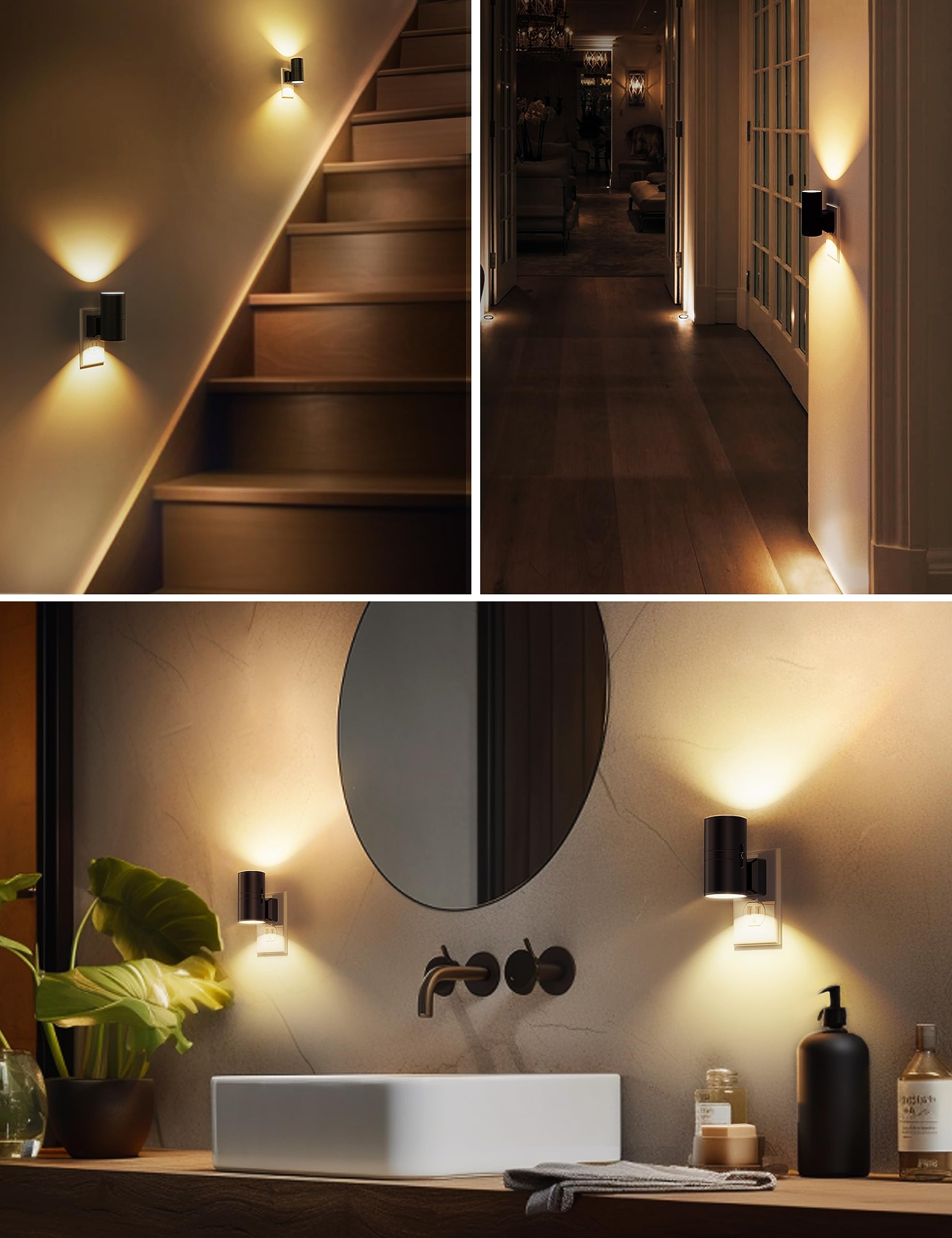 Merry & Bright LED Vintage Night Light – 3000K Soft White
