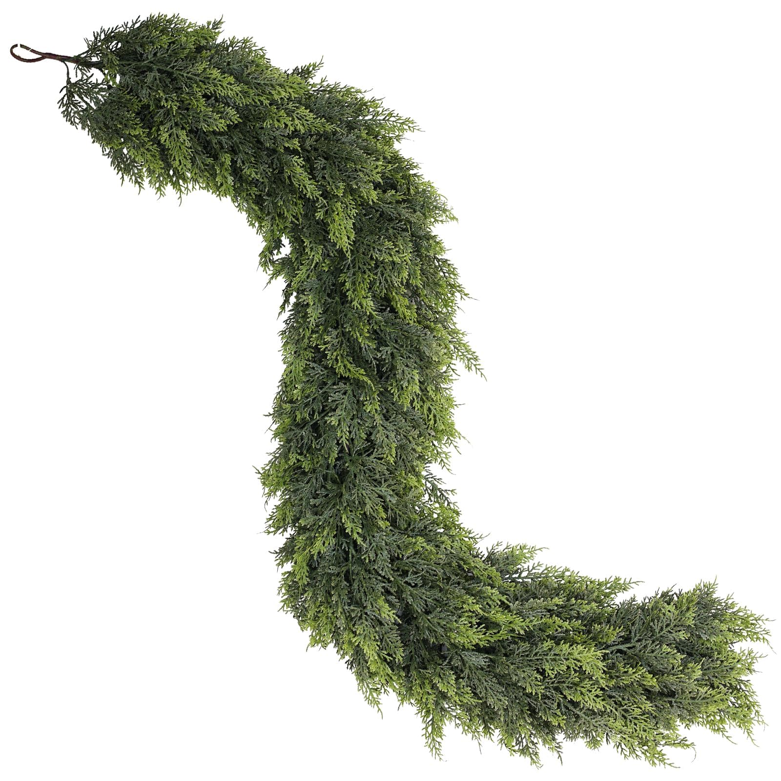 Merry & Bright Christmas Cedar Garland - 16ft