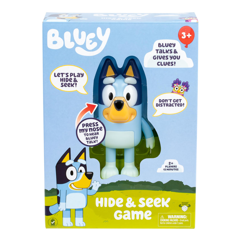 Merry and Bright Bluey Hide & Seek Electronic Toy – Interactive Kids Game
