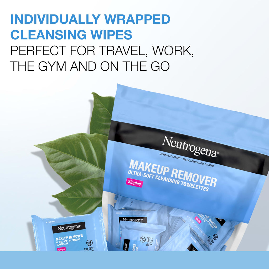 Merry & Bright Neutrogena Makeup Remover Wipes 20ct.