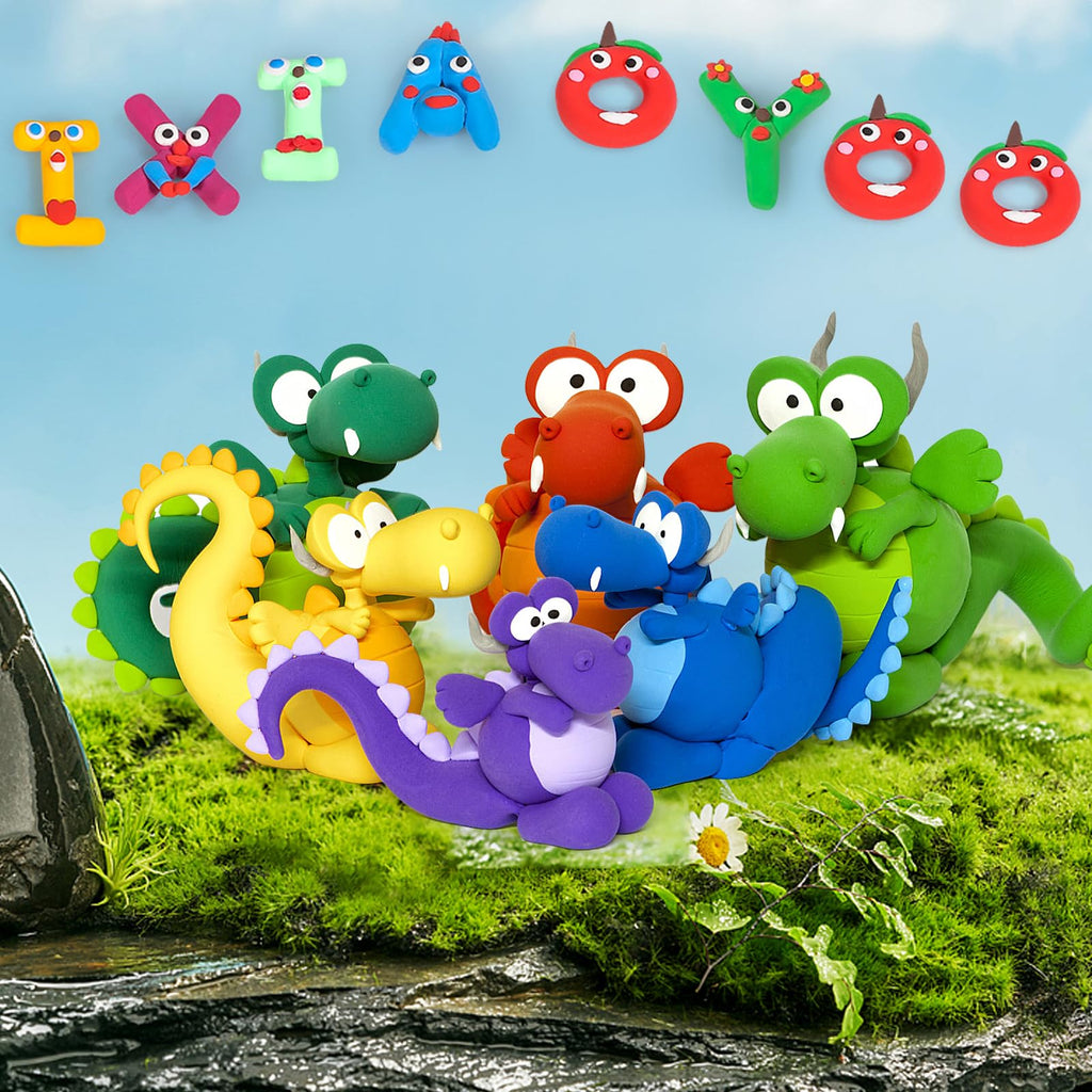 Merry & Bright  30-Color Modeling Clay Kit with Tools for Kids