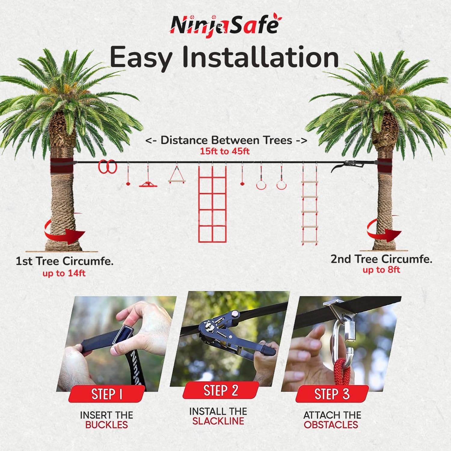 Merry & Bright: Kids Ninja Obstacle Course Kit