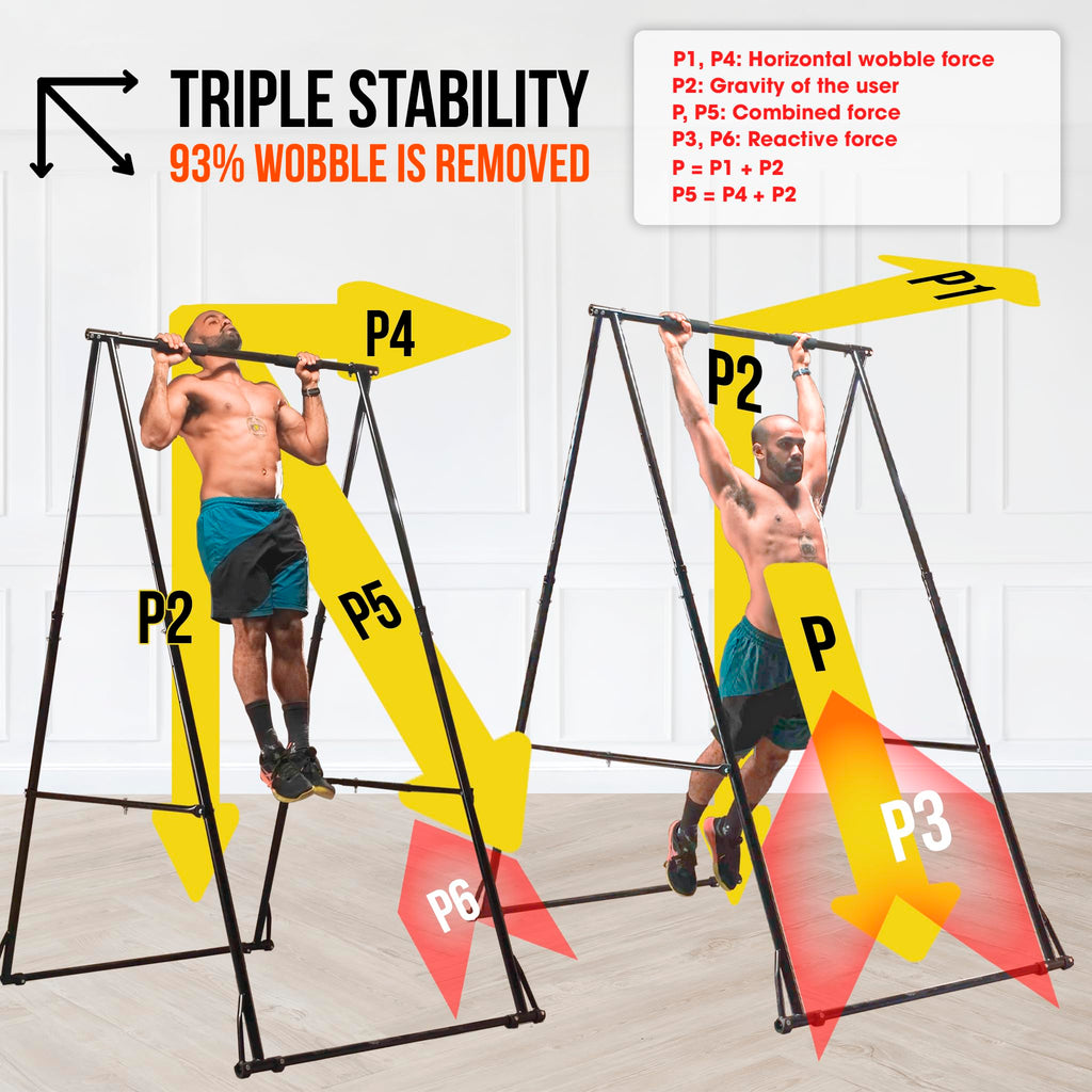 Merry & Bright: Folding Free Standing Pull Up Bar