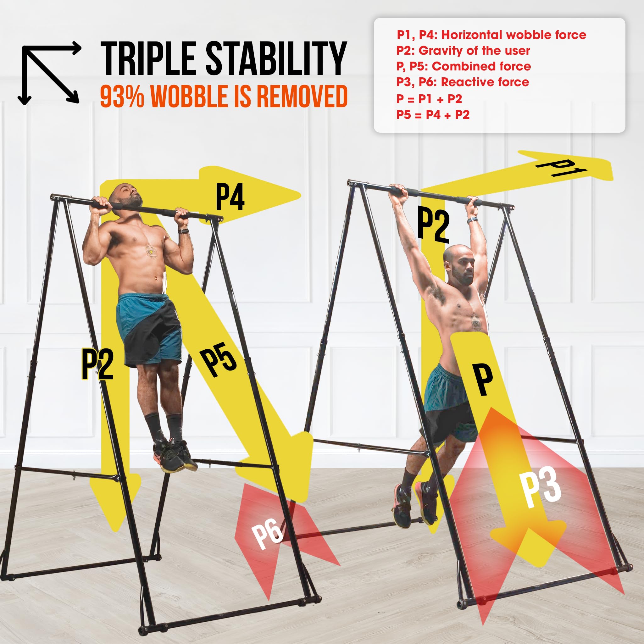 Merry & Bright: Folding Free Standing Pull Up Bar