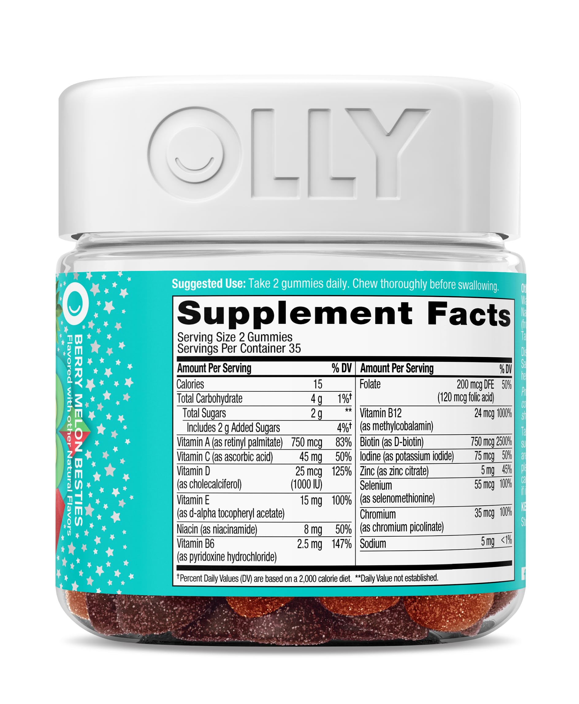 Merry & Bright Olly Teen Girl Multi Gummy 70 Ct.