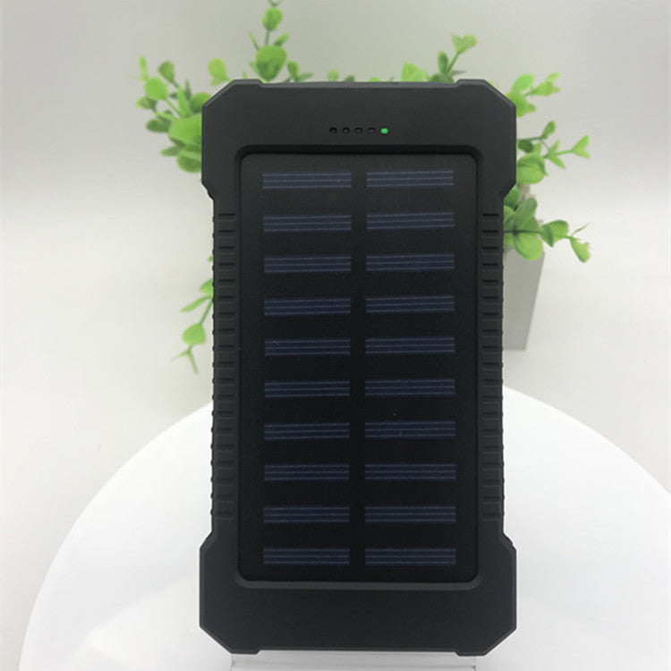 Merry & Bright Compatible With Apple, Outdoor Solar Power Bank Battery