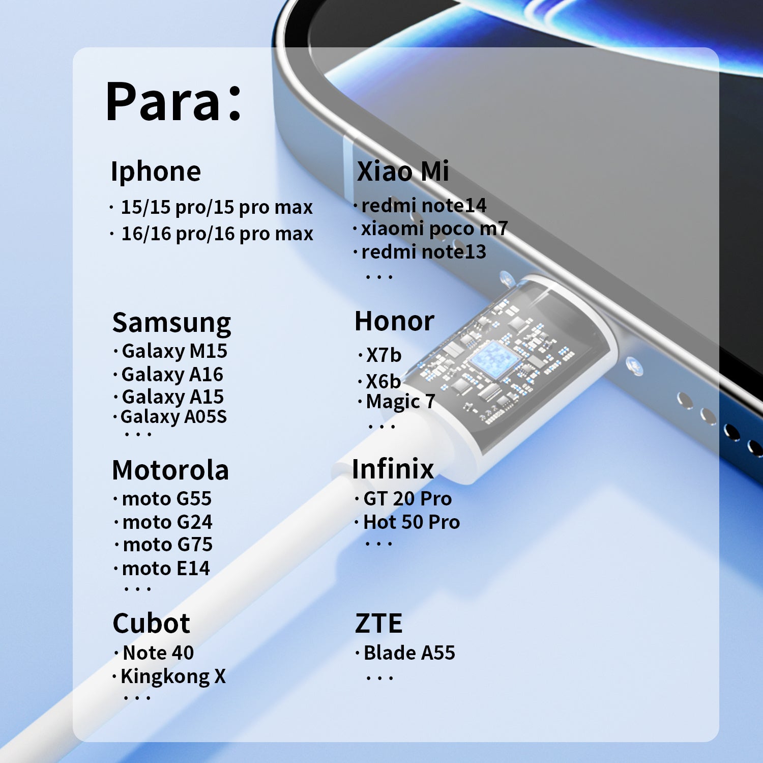 Merry & Bright USB-C To USB-C Cable PD 60W 1M White USB 3.0 UWINN