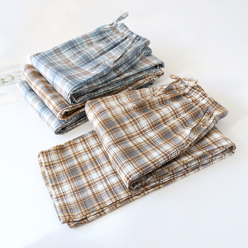 Merry & Bright Men’s Cotton Plaid Pajama Pants