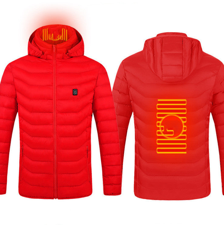 Merry & Bright Heated Jacket Coat Electric Jacket Cotton Coat