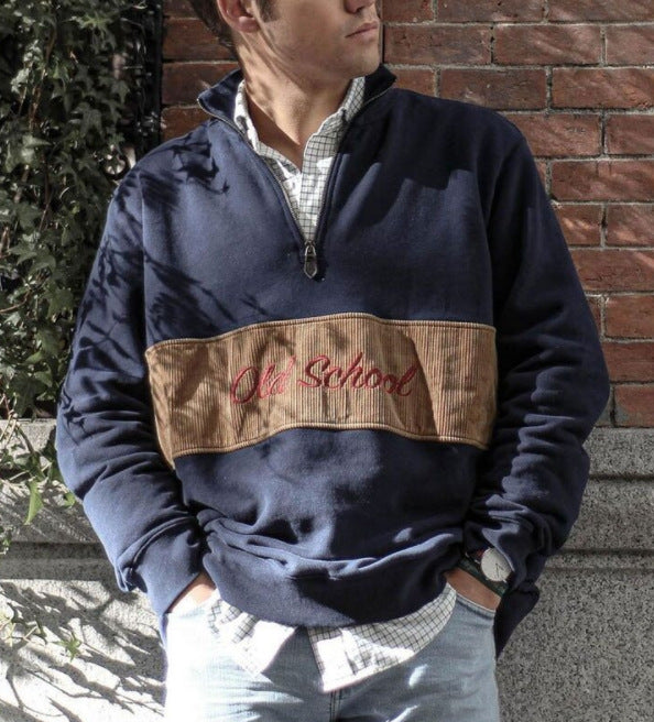 Merry & Bright Hoodie Men's Pullover Long Sleeve