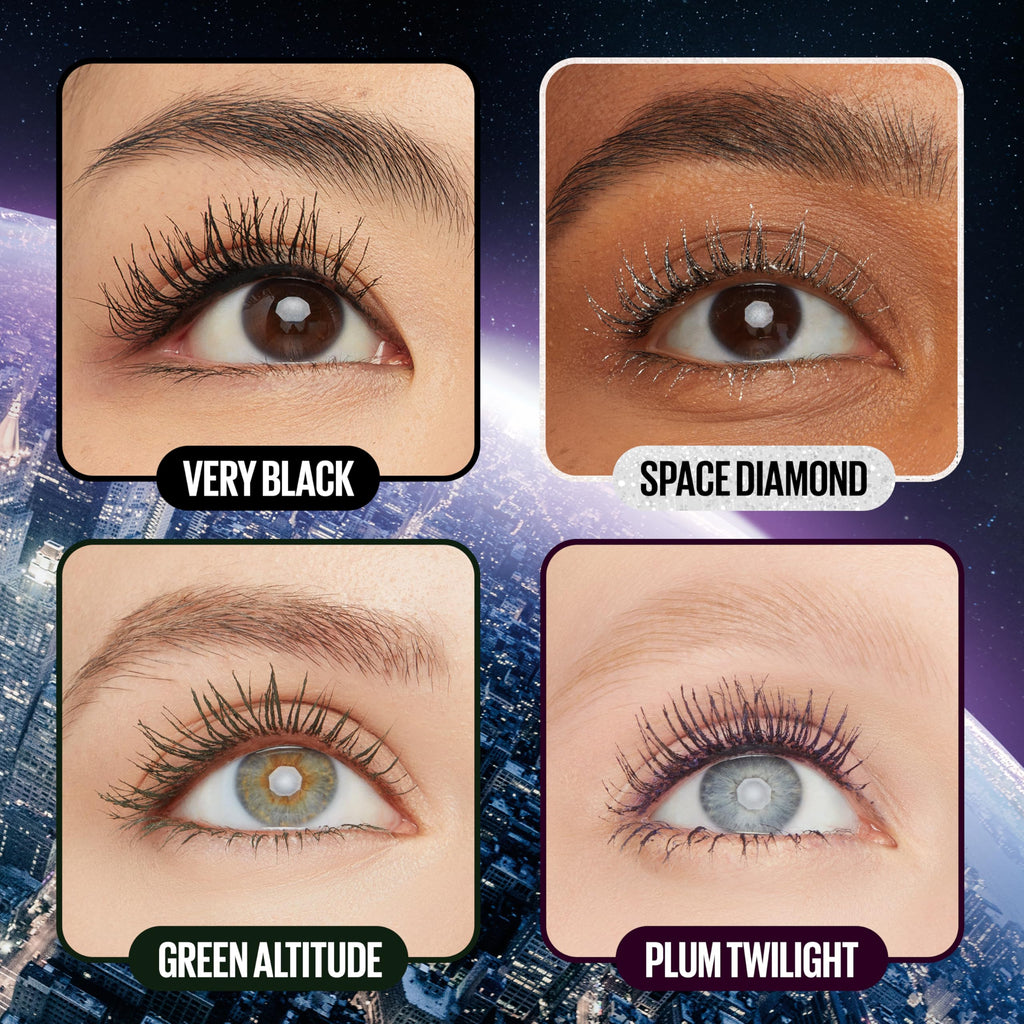 Merry & Bright Maybelline Lash Blackest Black, 1 Count
