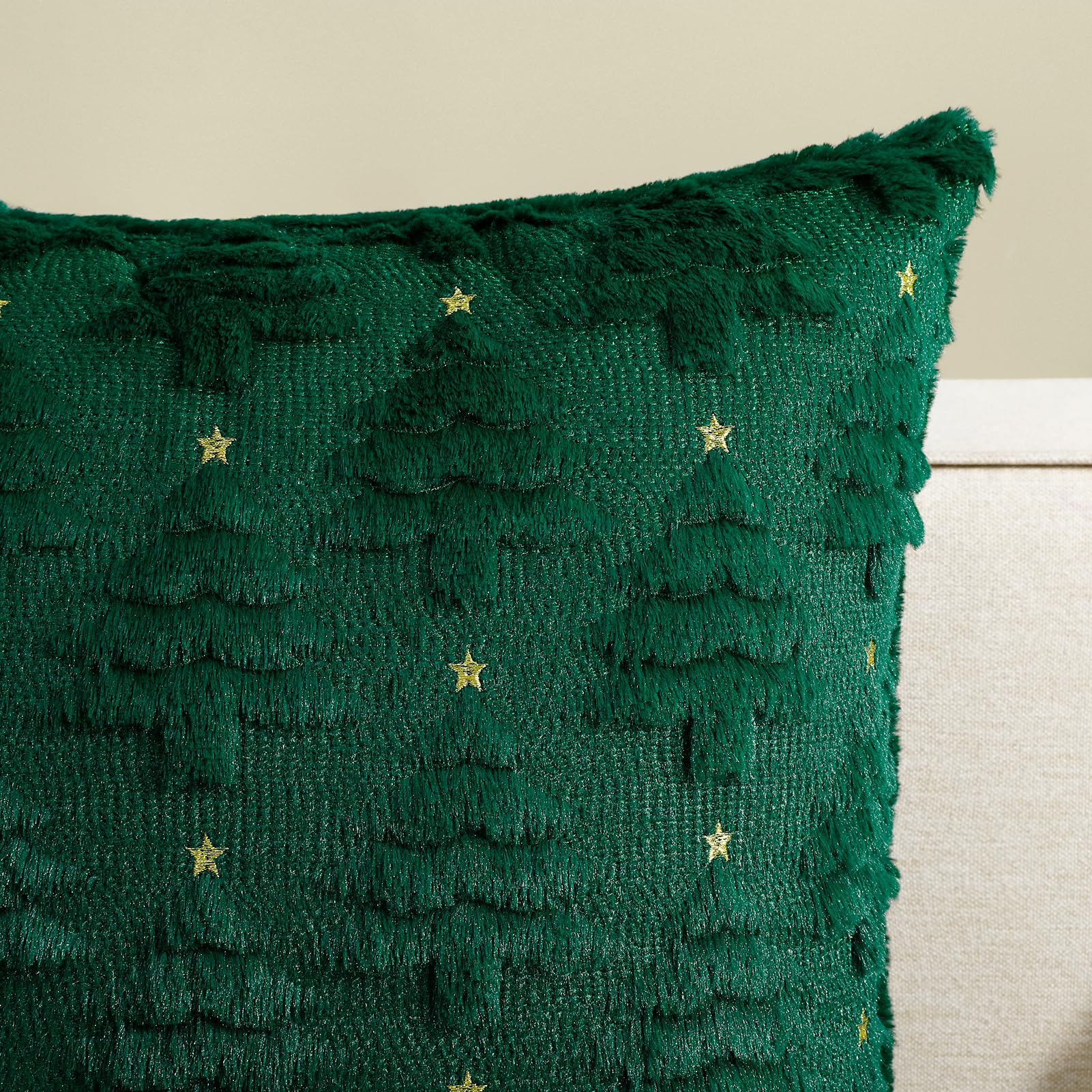 Merry & Bright Christmas Throw Pillow Covers