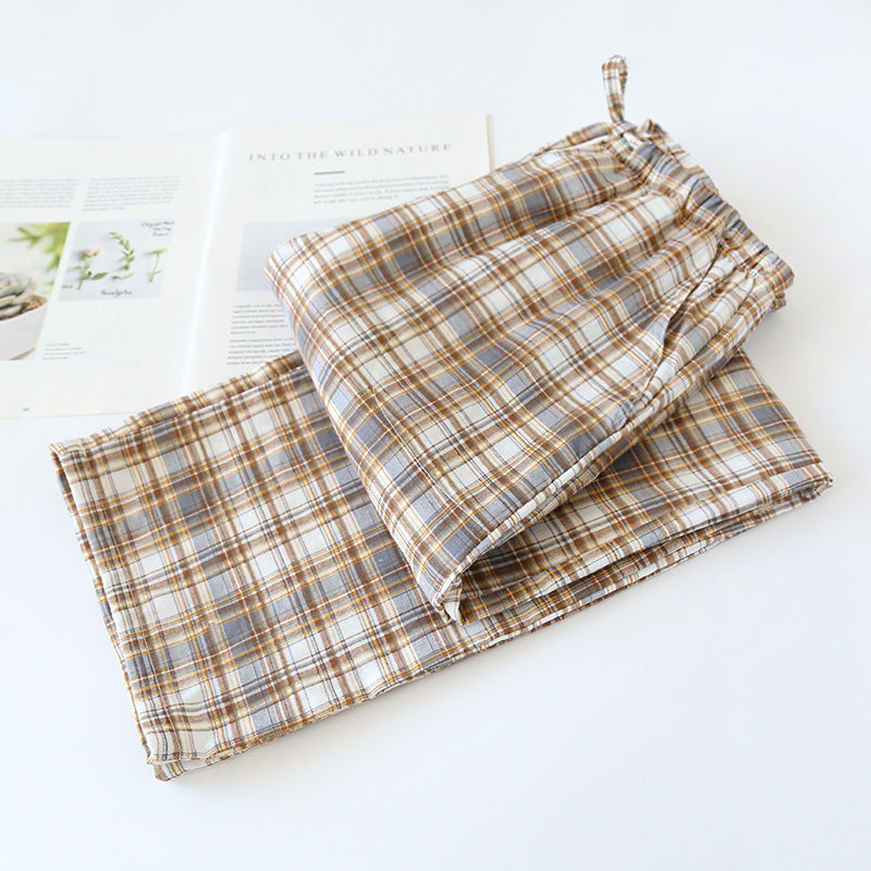 Merry & Bright Men’s Cotton Plaid Pajama Pants