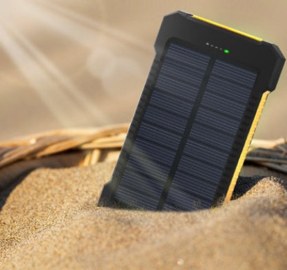 Merry & Bright Compatible With Apple, Outdoor Solar Power Bank Battery