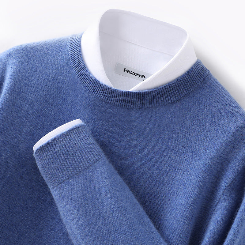 Merry & Bright Long Sleeve Pullover Business Casual Sweater Autumn And Winter