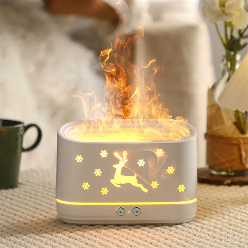 Merry & Bright Essential Oil  Diffuser Household Atmosphere Lamp Christmas Home Decorations