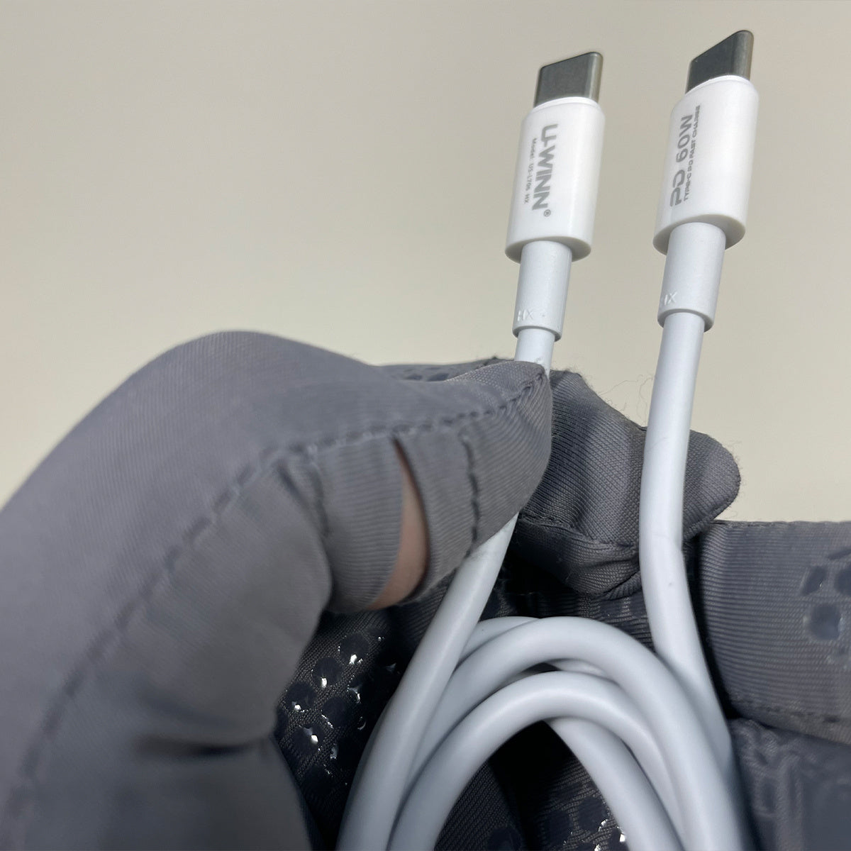 Merry & Bright USB-C To USB-C Cable PD 60W 1M White USB 3.0 UWINN