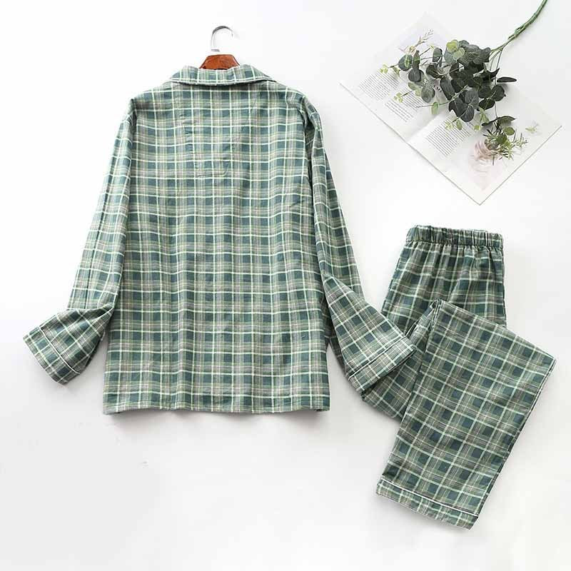 Merry & Bright Men’s Cotton Cardigan Pajama Set