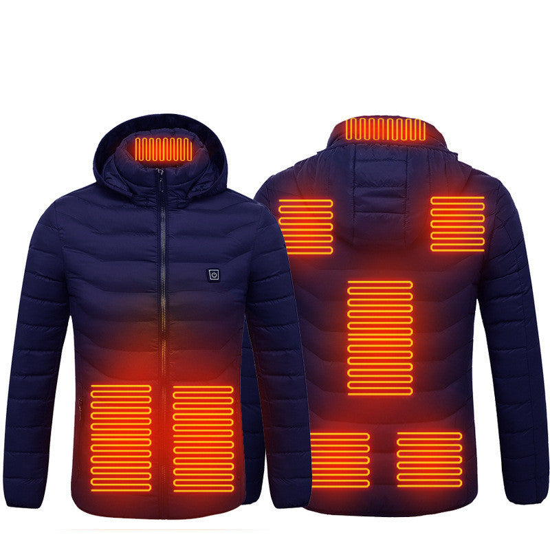 Merry & Bright Heated Jacket Coat Electric Jacket Cotton Coat