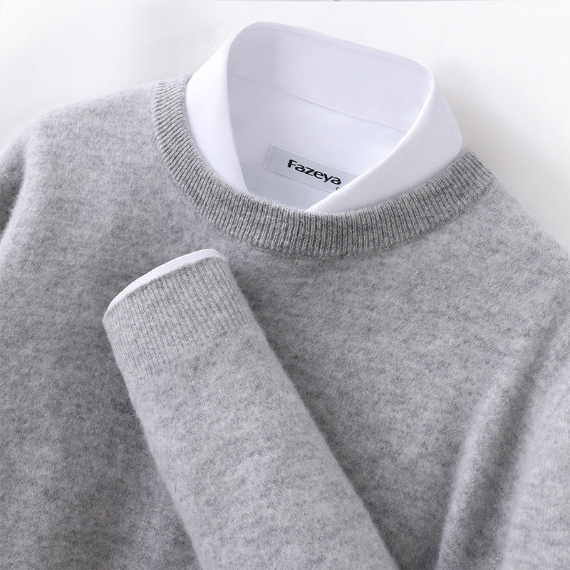 Merry & Bright Long Sleeve Pullover Business Casual Sweater Autumn And Winter