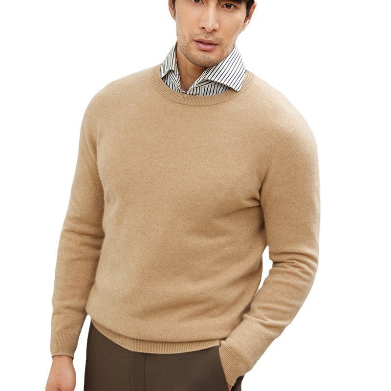 Merry & Bright Long Sleeve Pullover Business Casual Sweater Autumn And Winter