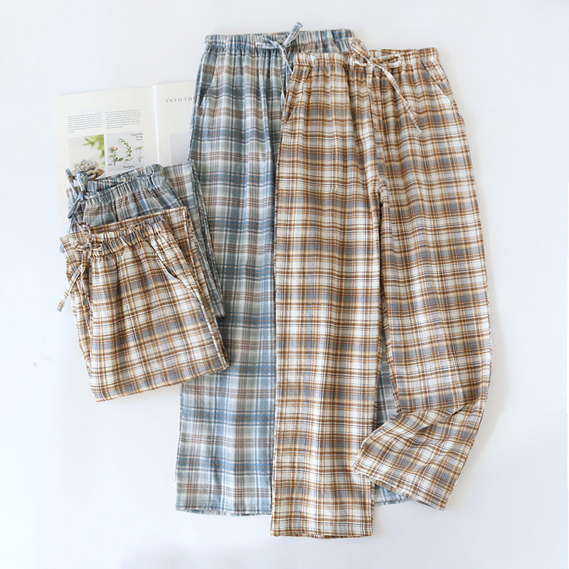 Merry & Bright Men’s Cotton Plaid Pajama Pants