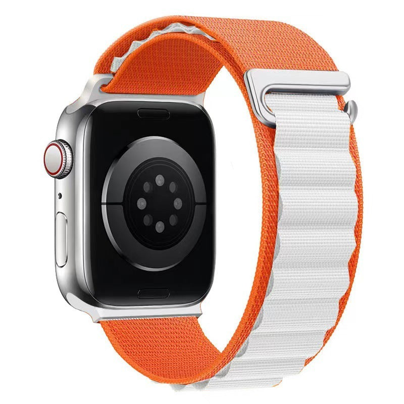 Merry & Bright High Mountain Loop Nylon Woven Strap