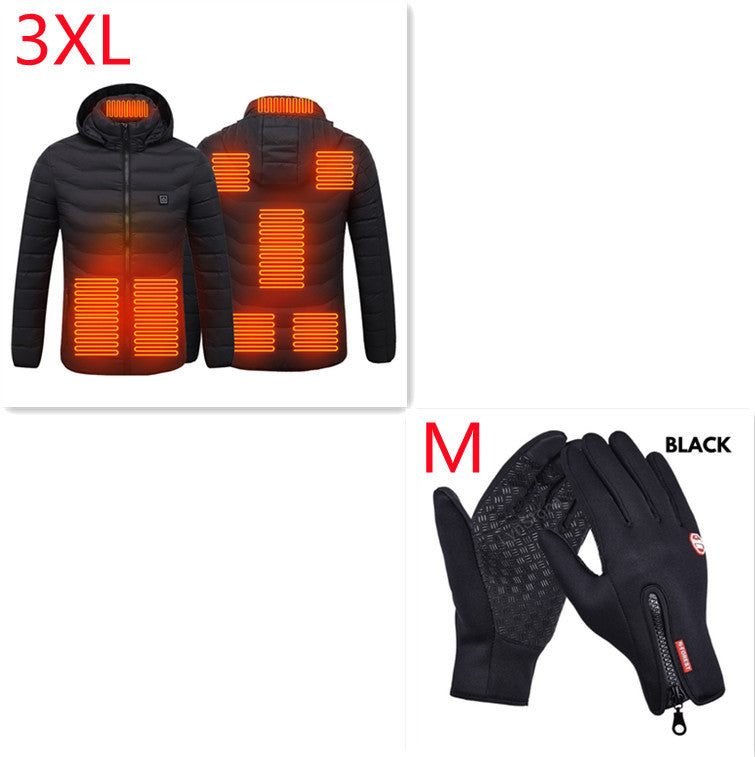 Merry & Bright Heated Jacket Coat Electric Jacket Cotton Coat