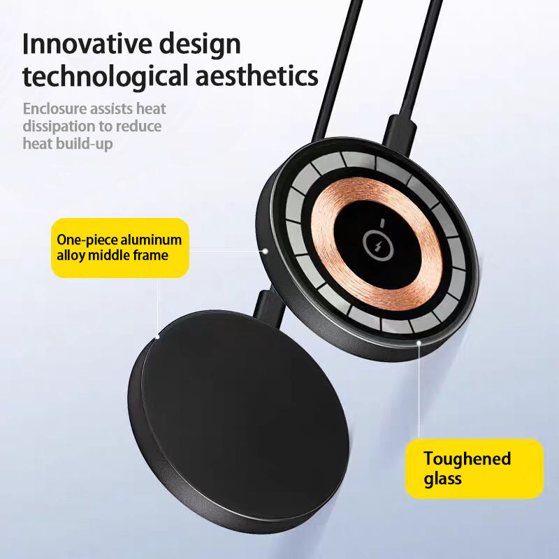 Merry & Bright Wireless Charger 15w Magnetic Wireless Fast Charging
