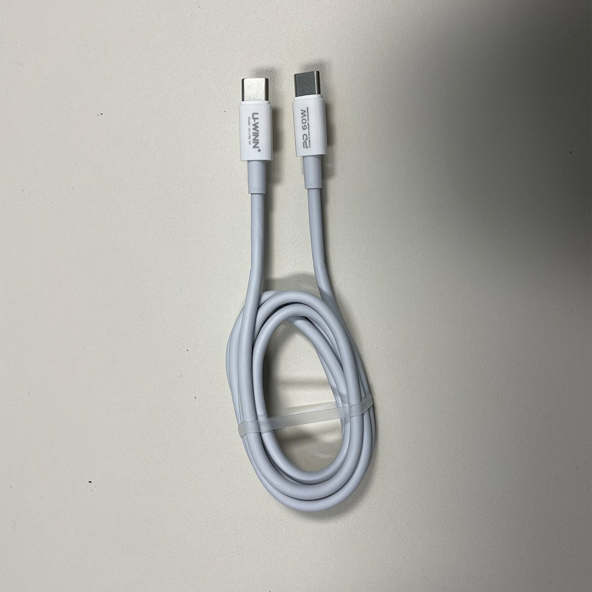 Merry & Bright USB-C To USB-C Cable PD 60W 1M White USB 3.0 UWINN