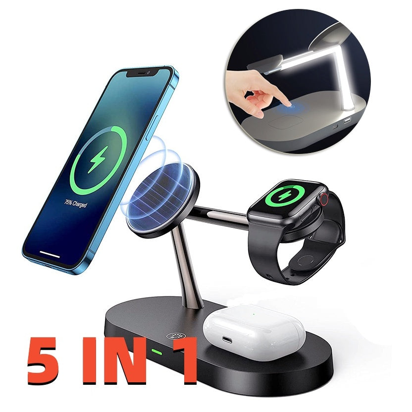 Merry & Bright Magnetic Wireless Charging Phone Charger 15W Fast Charge