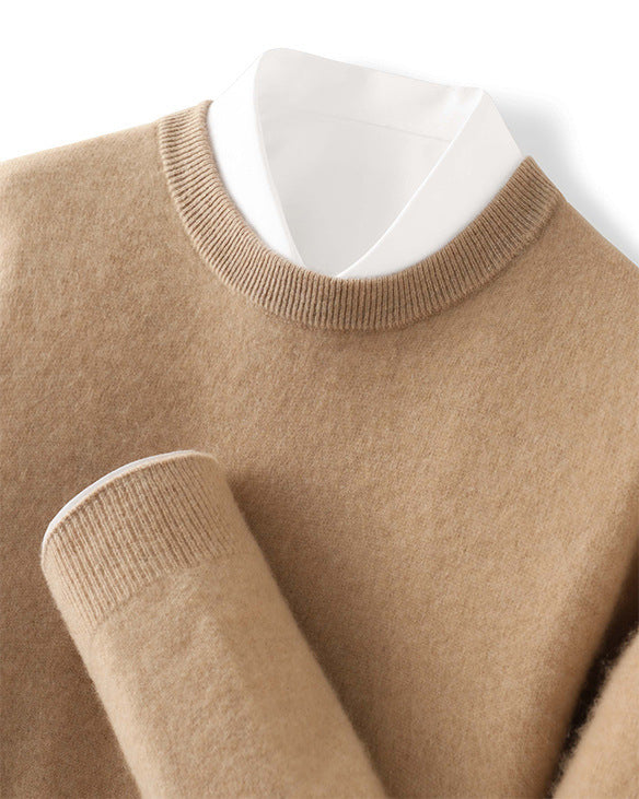 Merry & Bright Long Sleeve Pullover Business Casual Sweater Autumn And Winter
