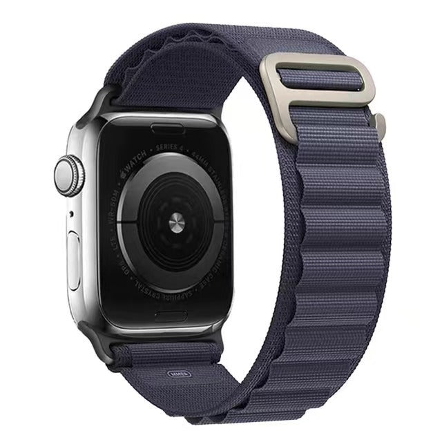 Merry & Bright High Mountain Loop Nylon Woven Strap