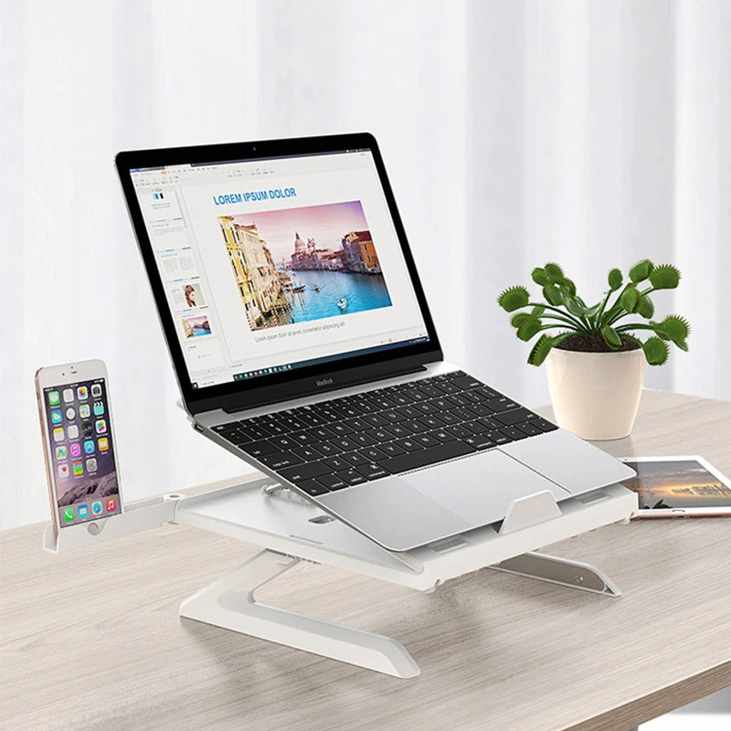 Merry & Bright New Laptop Stand Multifunctional Folding Lift Portable Laptop Stand Monitor