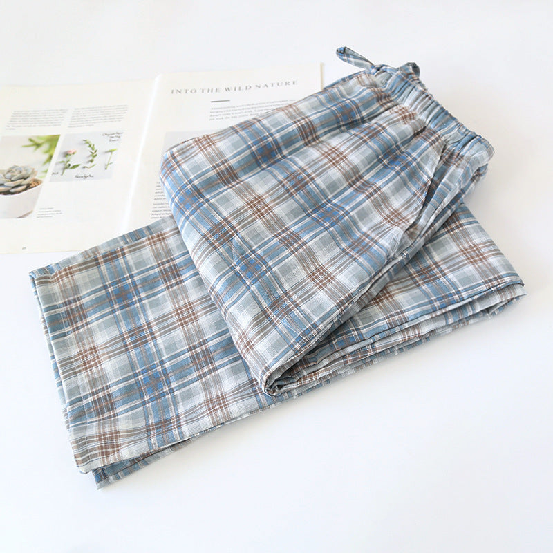 Merry & Bright Men’s Cotton Plaid Pajama Pants