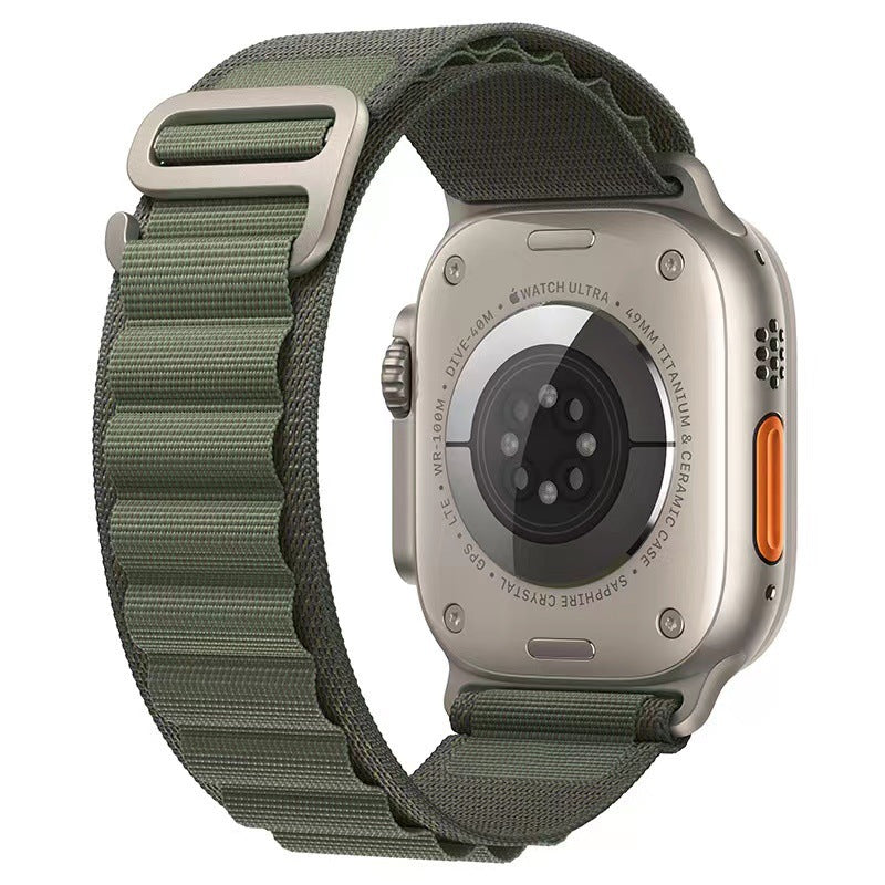 Merry & Bright High Mountain Loop Nylon Woven Strap
