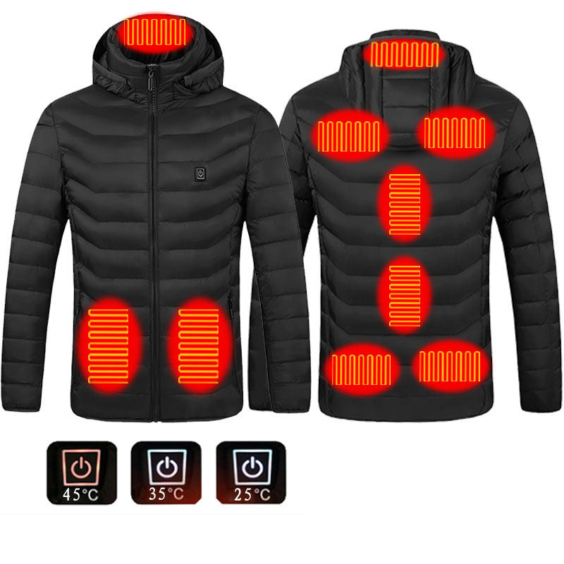 Merry & Bright Heated Jacket Coat Electric Jacket Cotton Coat