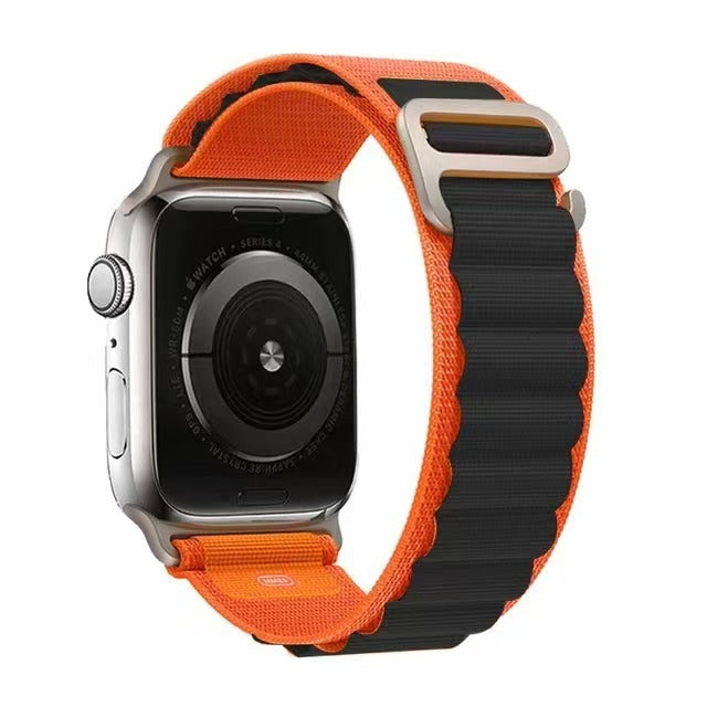 Merry & Bright High Mountain Loop Nylon Woven Strap