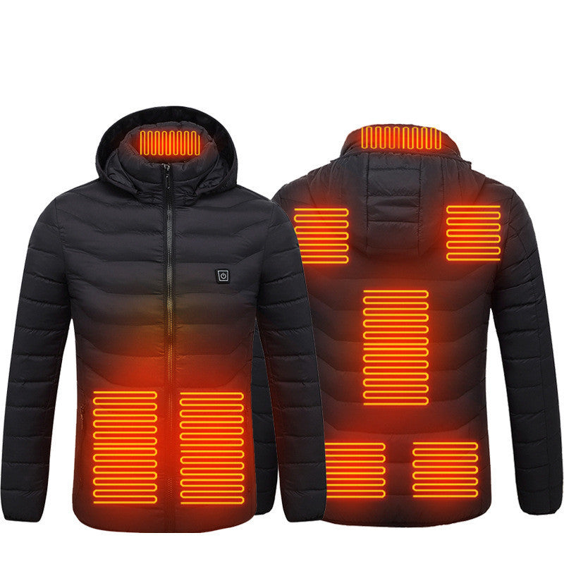 Merry & Bright Heated Jacket Coat Electric Jacket Cotton Coat