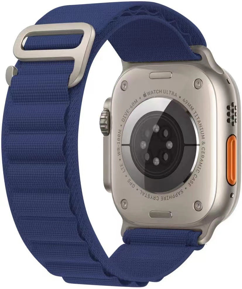 Merry & Bright High Mountain Loop Nylon Woven Strap
