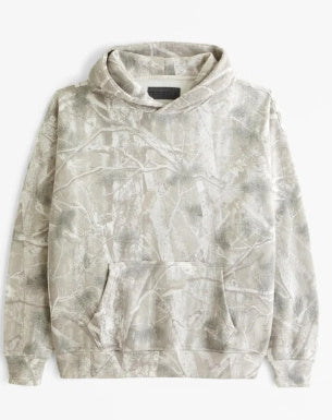 Merry & Bright Women’s Floral Hoodie Pullover – Loose Fit with Lantern Sleeves