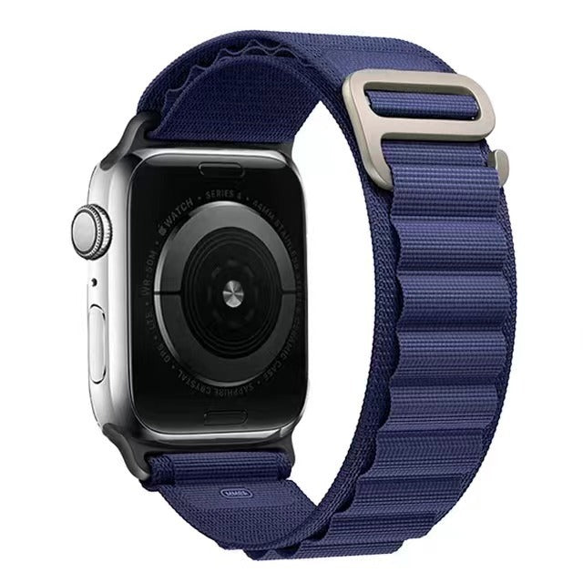 Merry & Bright High Mountain Loop Nylon Woven Strap
