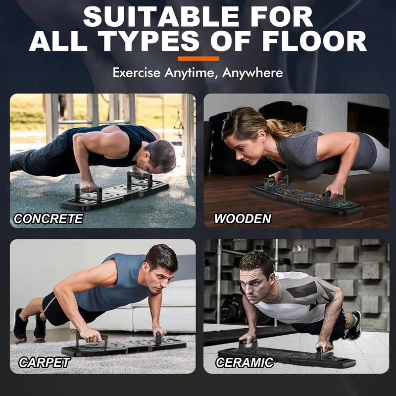Merry & Bright Multifunctional Push Up Trainer Board - Enhance Chest Muscle Strength