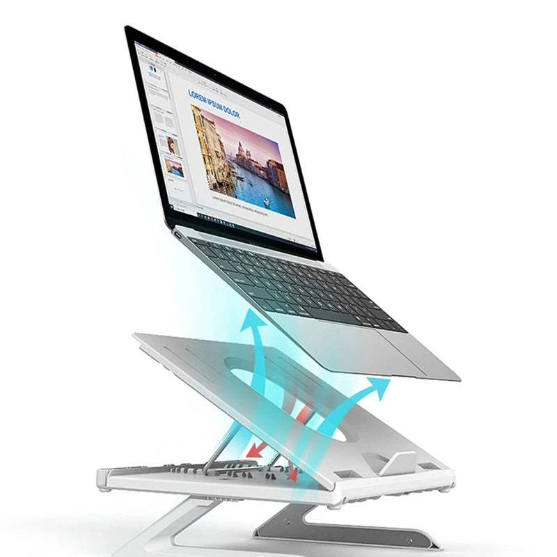 Merry & Bright New Laptop Stand Multifunctional Folding Lift Portable Laptop Stand Monitor