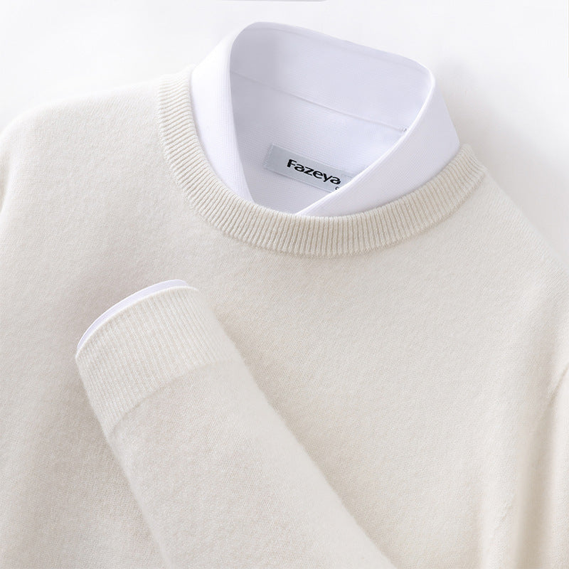 Merry & Bright Long Sleeve Pullover Business Casual Sweater Autumn And Winter